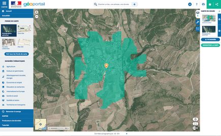 Avec le Géoportail V3, chacun peut réaliser gratuitement un calcul d’isochrones et d’isodistances qui prend en compte tous les vecteurs de la BD Topo.