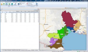  Exemple de sectorisation avec PTV Map&Market Premium