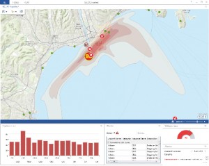 Avec GeoEvent Processor, les données sont présentées sous forme d’événements géolocalisés.