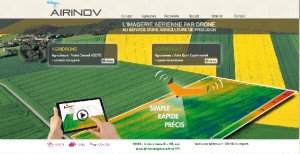 Airinov se spécialise dans les solutions d’agriculture de précision à l’aide de drones.