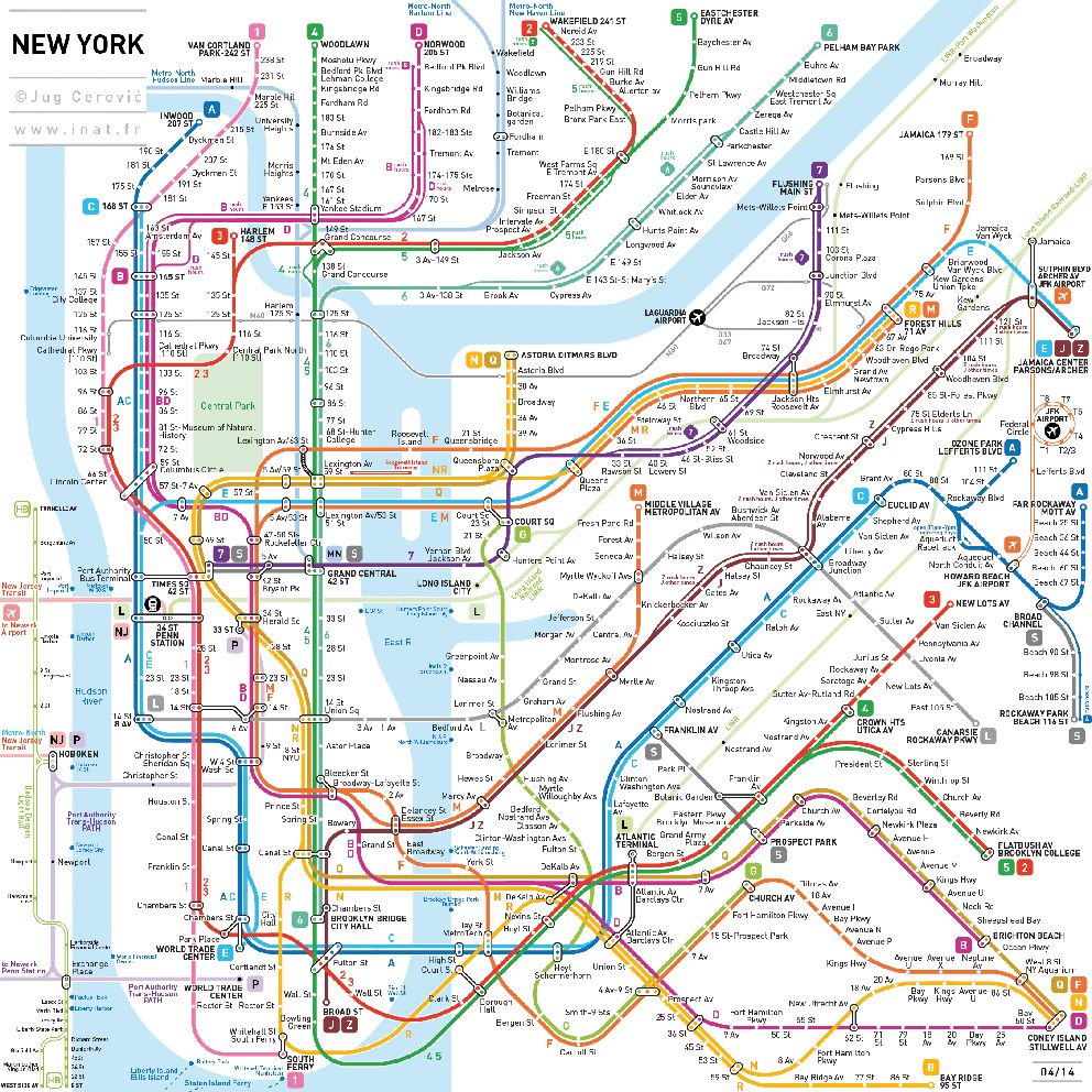 Décrypter 70+ imagen carte de metro new york - fr.thptnganamst.edu.vn