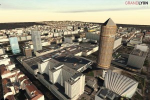 Sur la nouvelle plateforme open data de la métropole lyonnaise, sont désormais accessibles l’ensemble des bases de données 3D des 58 communes et 9 arrondissements en format CityGML, sous licence ouverte Etalab