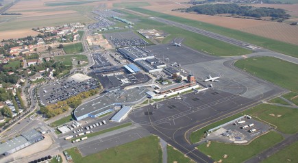 Bientôt un hangar dédié à l’IGN à l’aéroport de Beauvais-Tillé (© SAGEB)