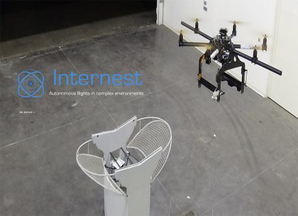 Internest crée son propre système de positionnement pour drone.