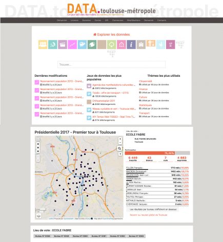 Le portail open data de la métropole toulousaine s'appuie sur les solutions OpenDataSoft.
