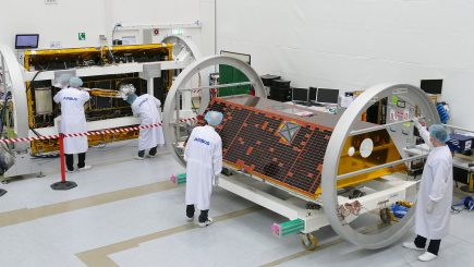 The Gravity Recovery and Climate Experiment Follow-on (GRACE-FO) mission is a partnership between NASA and the German Research Centre for Geosciences (GFZ). GRACE-FO is a successor to the original GRACE mission, which began orbiting Earth on March 17, 2002. GRACE-FO will carry on the extremely successful work of its predecessor while testing a new technology designed to dramatically improve the already remarkable precision of its measurement system. The GRACE missions measure variations in gravity over Earth's surface, producing a new map of the gravity field every 30 days. Thus, GRACE shows how the planet's gravity differs not only from one location to another, but also from one period of time to another. Airbus Defence and Space (Friedrichshafen/Germany) is the industrial prime contractor to build the satellites.