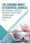 Couverture du rapport sur les services géospatiaux