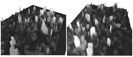 Projection en 3D de la ville de Dar es Salaam grâce à l’utilisation d’images SkySat, vue depuis deux points
