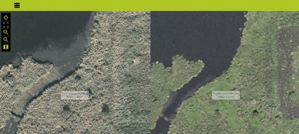 La Loire-Atlantique vue du ciel en 2012 puis en 2017, avec des photographies aériennes bien plus détaillées.