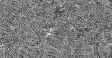 Les champs de Villetaneuse en 1949 (© IGN)