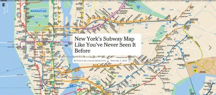 carte metro New York